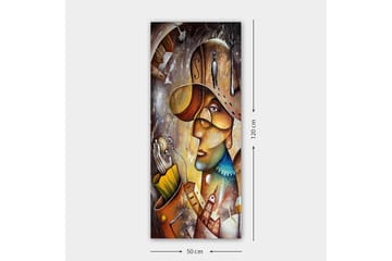 Canvastavla DKY People Flerfärgad - 50x120 cm - Inredning - Tavlor & posters - Canvastavla