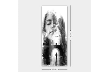 Canvastavla DKY People Flerfärgad - 50x120 cm - Inredning - Tavlor & posters - Canvastavla