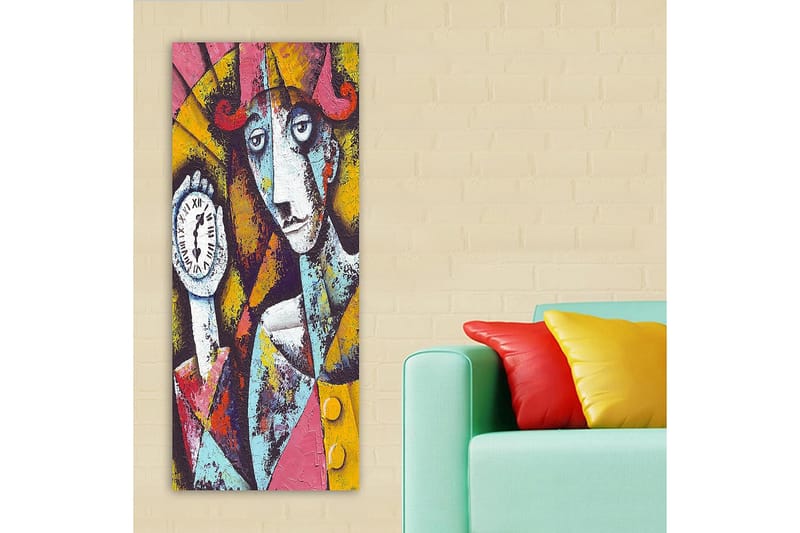 Canvastavla DKY People Flerfärgad - 50x120 cm - Inredning - Tavlor & posters - Canvastavla