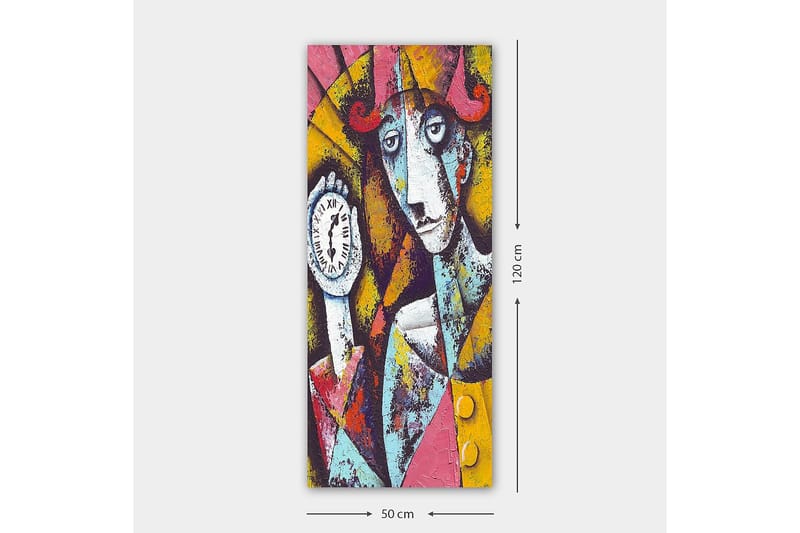 Canvastavla DKY People Flerfärgad - 50x120 cm - Inredning - Tavlor & posters - Canvastavla