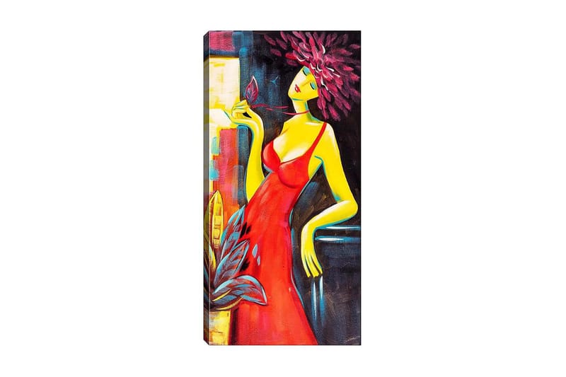 Canvastavla DKY People Flerfärgad - 50x120 cm - Inredning - Tavlor & posters - Canvastavla