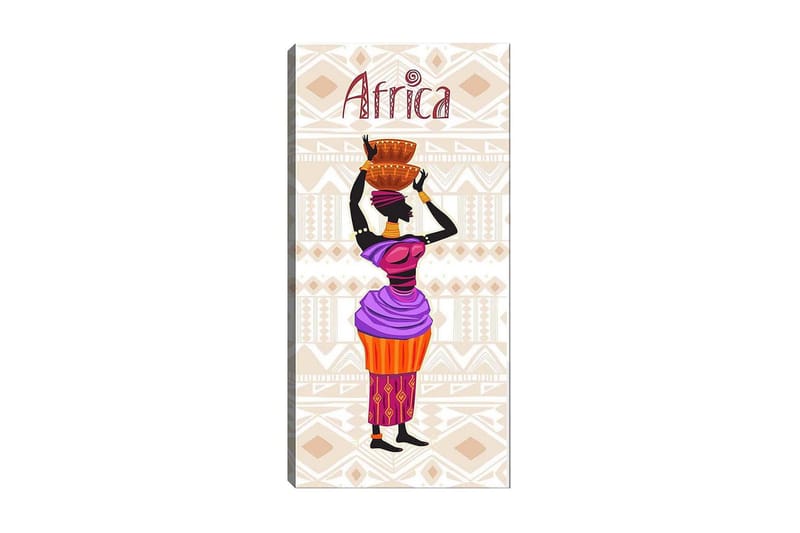 Canvastavla DKY People Flerfärgad - 50x120 cm - Inredning - Tavlor & posters - Canvastavla