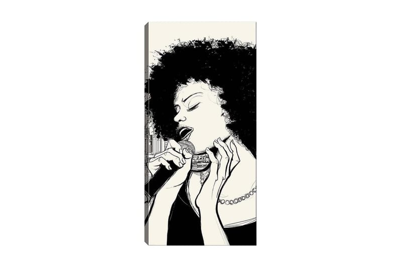 Canvastavla DKY People Flerfärgad - 50x120 cm - Inredning - Tavlor & posters - Canvastavla