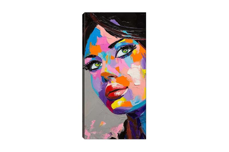 Canvastavla DKY People Flerfärgad - 50x120 cm - Inredning - Tavlor & posters - Canvastavla