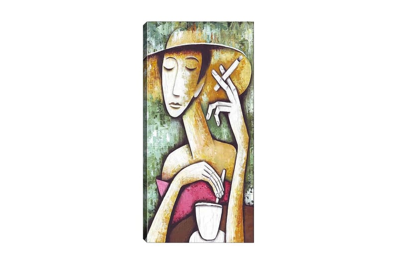 Canvastavla DKY People Flerfärgad - 50x120 cm - Inredning - Tavlor & posters - Canvastavla