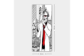 Canvastavla DKY People Flerfärgad - 50x120 cm - Inredning - Tavlor & posters - Canvastavla