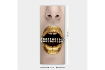 Canvastavla DKY People Flerfärgad - 50x120 cm - Inredning - Tavlor & posters - Canvastavla