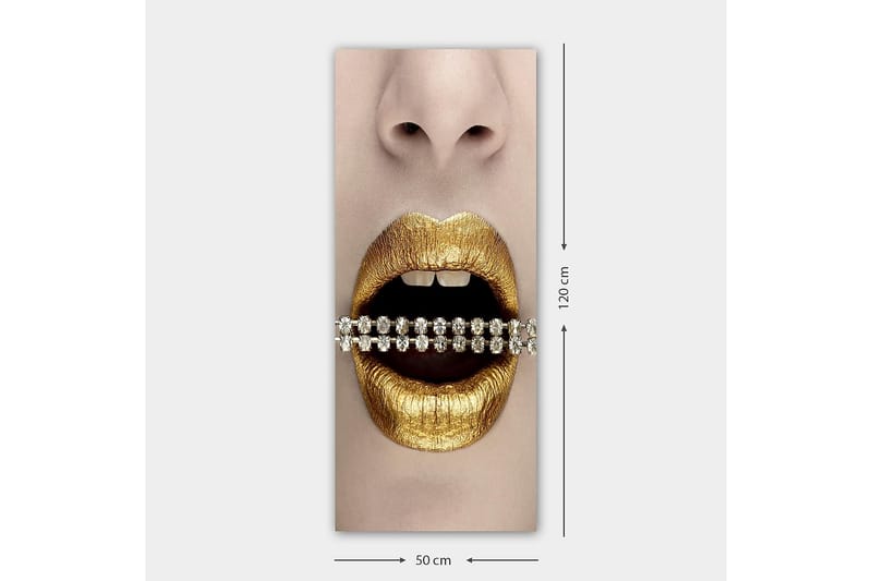 Canvastavla DKY People Flerfärgad - 50x120 cm - Inredning - Tavlor & posters - Canvastavla