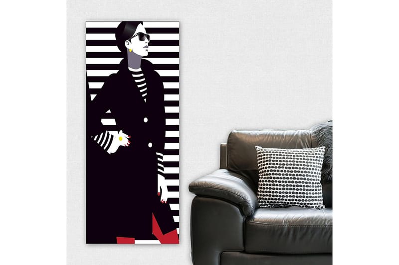 Canvastavla DKY People Flerfärgad - 50x120 cm - Inredning - Tavlor & posters - Canvastavla