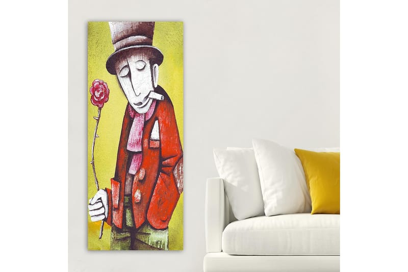 Canvastavla DKY People Flerfärgad - 50x120 cm - Inredning - Tavlor & posters - Canvastavla
