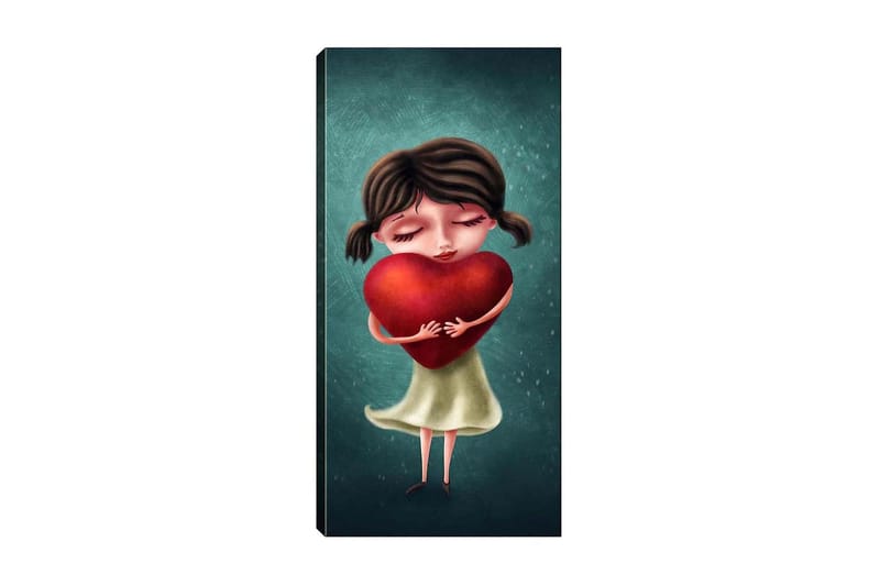 Canvastavla DKY People Flerfärgad - 50x120 cm - Inredning - Tavlor & posters - Canvastavla