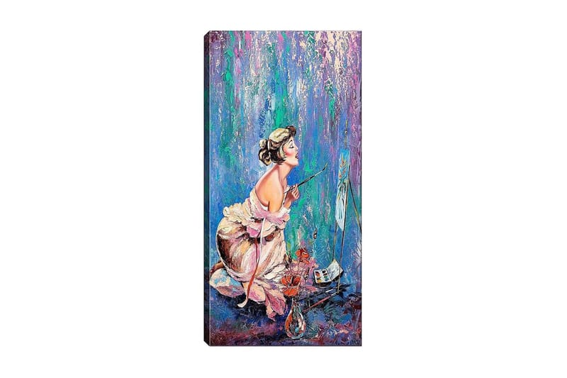 Canvastavla DKY People Flerfärgad - 50x120 cm - Inredning - Tavlor & posters - Canvastavla