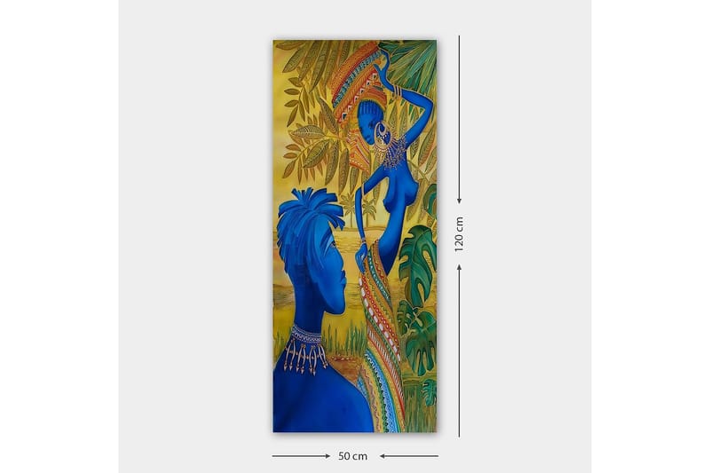 Canvastavla DKY People Flerfärgad - 50x120 cm - Inredning - Tavlor & posters - Canvastavla