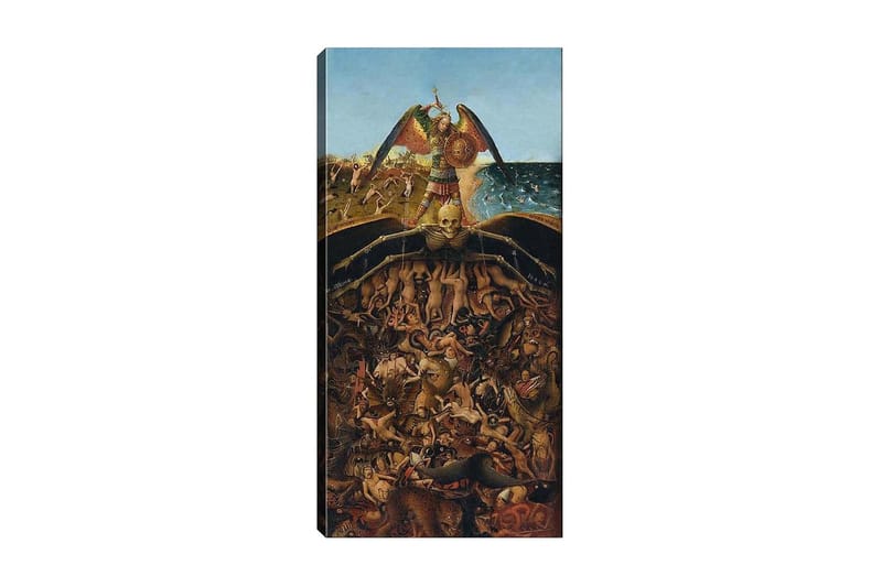Canvastavla DKY People Flerfärgad - 50x120 cm - Inredning - Tavlor & posters - Canvastavla