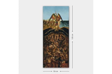 Canvastavla DKY People Flerfärgad - 50x120 cm - Inredning - Tavlor & posters - Canvastavla