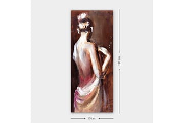 Canvastavla DKY People Flerfärgad - 50x120 cm - Inredning - Tavlor & posters - Canvastavla
