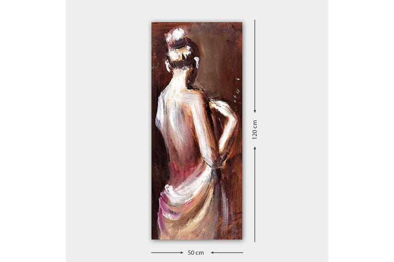 Canvastavla DKY People Flerfärgad - 50x120 cm - Inredning - Tavlor & posters - Canvastavla