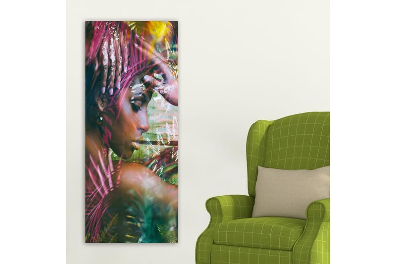 Canvastavla DKY People Flerfärgad - 50x120 cm - Inredning - Tavlor & posters - Canvastavla
