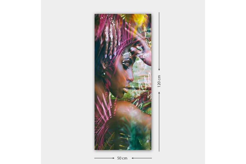 Canvastavla DKY People Flerfärgad - 50x120 cm - Inredning - Tavlor & posters - Canvastavla