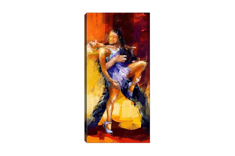 Canvastavla DKY People Flerfärgad - 50x120 cm - Inredning - Tavlor & posters - Canvastavla