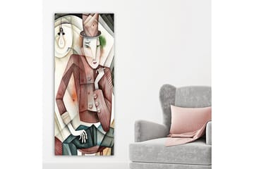 Canvastavla DKY People Flerfärgad - 50x120 cm - Inredning - Tavlor & posters - Canvastavla
