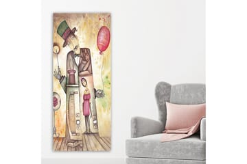 Canvastavla DKY People Flerfärgad - 50x120 cm - Inredning - Tavlor & posters - Canvastavla