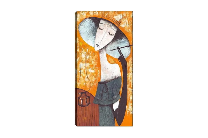 Canvastavla DKY People Flerfärgad, 50x120 cm