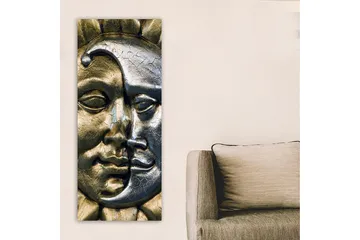 Canvastavla DKY People Flerfärgad - 50x120 cm - Inredning - Tavlor & posters - Canvastavla