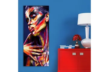 Canvastavla DKY People Flerfärgad - 50x120 cm - Inredning - Tavlor & posters - Canvastavla