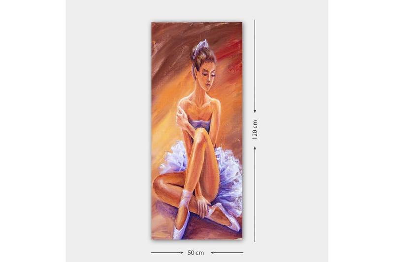 Canvastavla DKY People Flerfärgad - 50x120 cm - Inredning - Tavlor & posters - Canvastavla