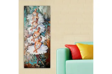 Canvastavla DKY People Flerfärgad - 50x120 cm - Inredning - Tavlor & posters - Canvastavla