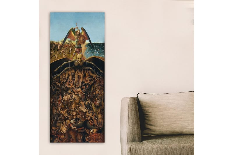 Canvastavla DKY People Flerfärgad - 50x120 cm - Inredning - Tavlor & posters - Canvastavla