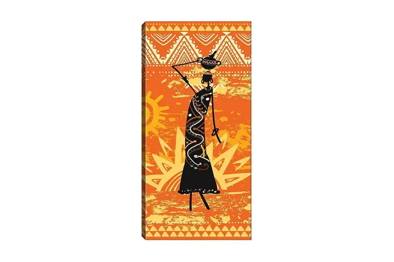 Canvastavla DKY People Flerfärgad, 50x120 cm