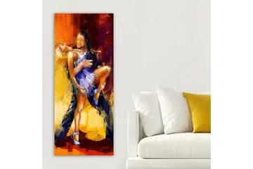 Canvastavla DKY People Flerfärgad - 50x120 cm - Inredning - Tavlor & posters - Canvastavla