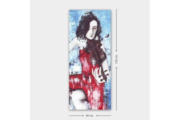 Canvastavla DKY People Flerfärgad - 50x120 cm - Inredning - Tavlor & posters - Canvastavla