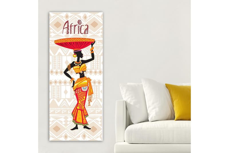 Canvastavla DKY People Flerfärgad - 50x120 cm - Inredning - Tavlor & posters - Canvastavla