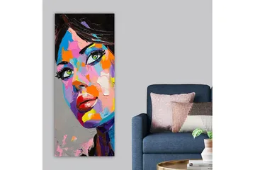 Canvastavla DKY People Flerfärgad - 50x120 cm - Inredning - Tavlor & posters - Canvastavla