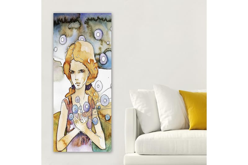 Canvastavla DKY People Flerfärgad - 50x120 cm - Inredning - Tavlor & posters - Canvastavla