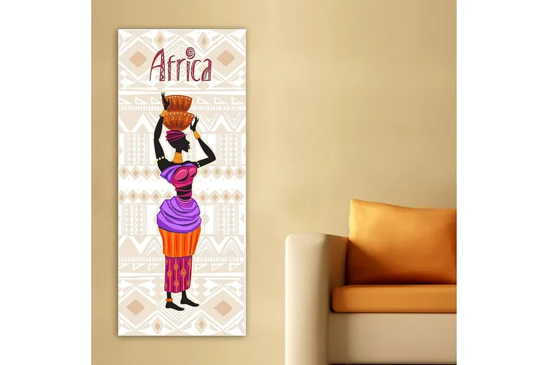 Canvastavla DKY People Flerfärgad - 50x120 cm - Inredning - Tavlor & posters - Canvastavla