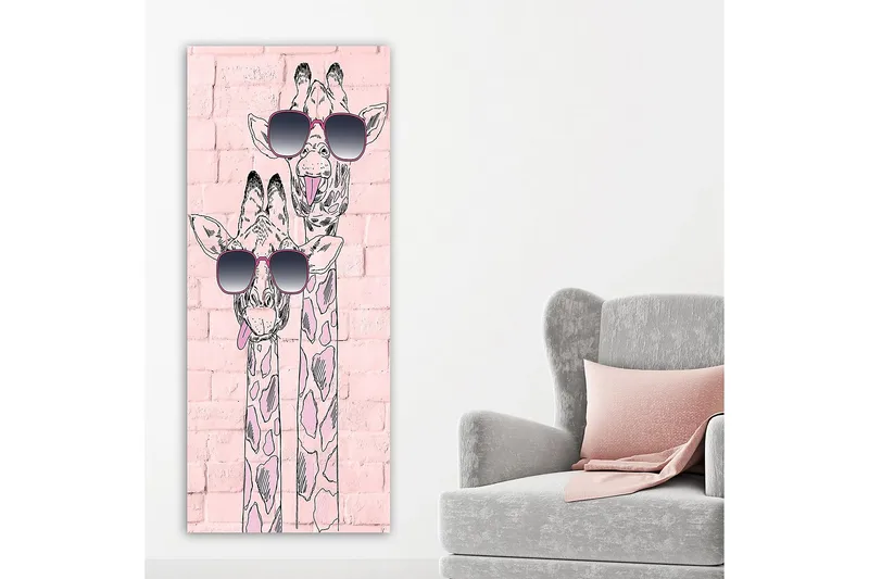 Canvastavla DKY People Flerfärgad - 50x120 cm - Inredning - Tavlor & posters - Canvastavla