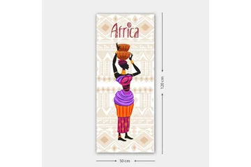 Canvastavla DKY People Flerfärgad - 50x120 cm - Inredning - Tavlor & posters - Canvastavla