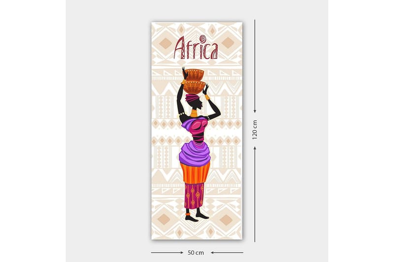 Canvastavla DKY People Flerfärgad - 50x120 cm - Inredning - Tavlor & posters - Canvastavla