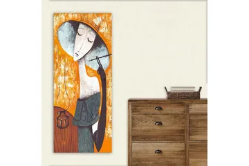 Canvastavla DKY People Flerfärgad - 50x120 cm - Inredning - Tavlor & posters - Canvastavla