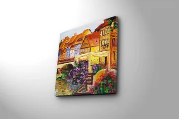 Canvastavla Flerfärgad - 45x45 cm - Inredning - Tavlor & posters - Canvastavla