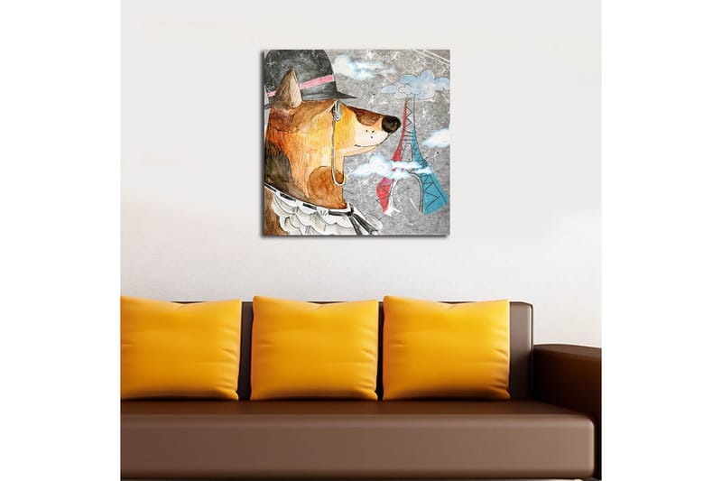 Canvastavla Flerfärgad - 45x45 cm - Inredning - Tavlor & posters - Canvastavla