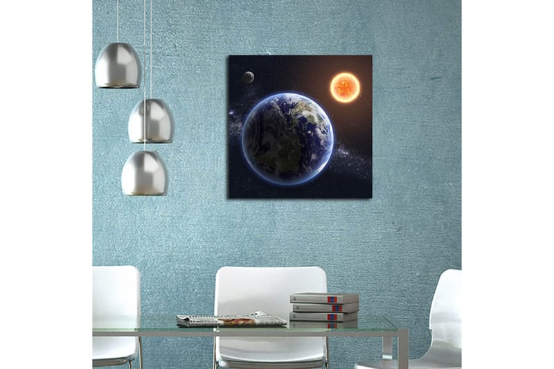 Canvastavla Flerfärgad - 45x45 cm - Inredning - Tavlor & posters - Canvastavla