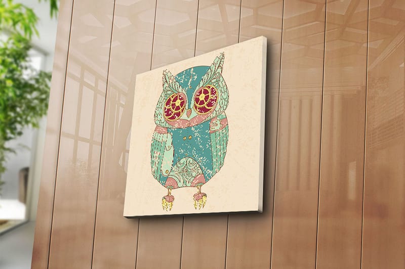 Canvastavla Flerfärgad - 45x45 cm - Inredning - Tavlor & posters - Canvastavla