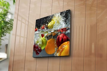 Canvastavla Flerfärgad - 45x45 cm - Inredning - Tavlor & posters - Canvastavla