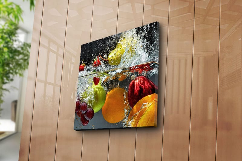 Canvastavla Flerfärgad - 45x45 cm - Inredning - Tavlor & posters - Canvastavla