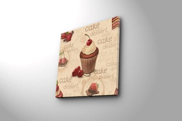 Canvastavla Flerfärgad - 45x45 cm - Inredning - Tavlor & posters - Canvastavla